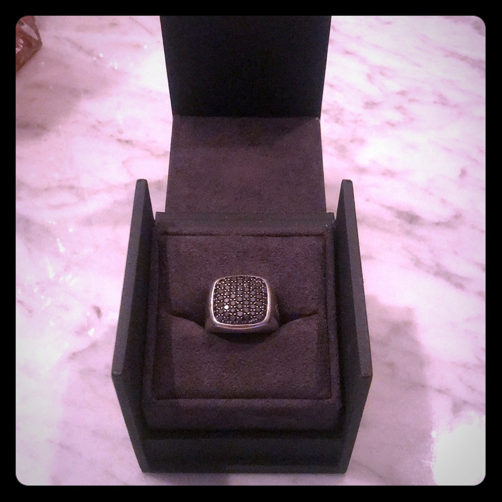 David Yurman Black Diamond Ring